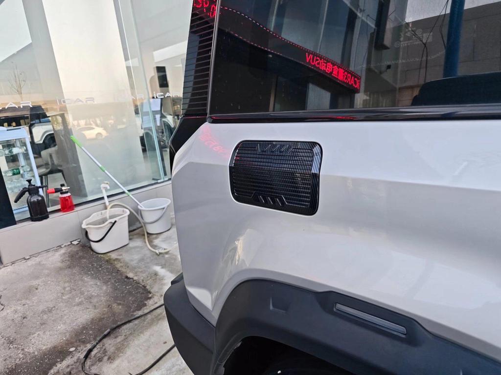 JAECOO J6 Rearview Mirror, Door Handle, Fog Light, & Reversing Mirror Covers for Chery iCAR03.