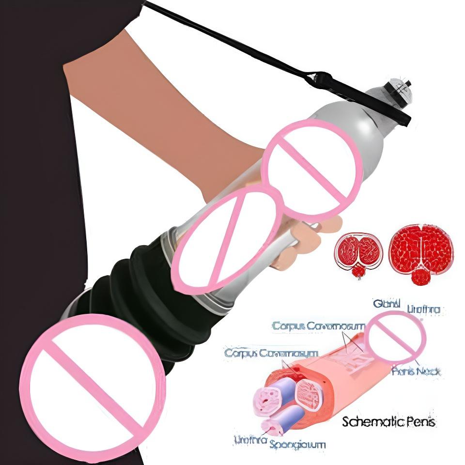 Male Masturbator Vacuum Negative Pressure Spa Penis Massage Bath Trainer Exercise Cock Enlargement Enlarger Adult Produnt
