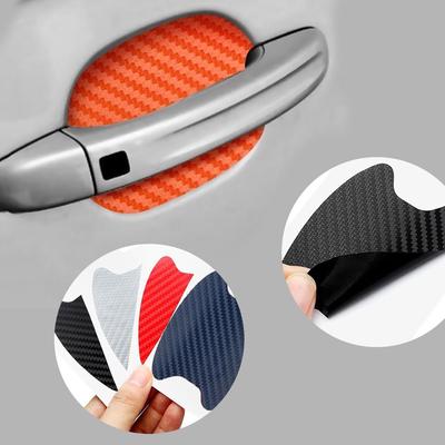 4x//set silver car door edge guard strip protector anti-collision trim sticker XD