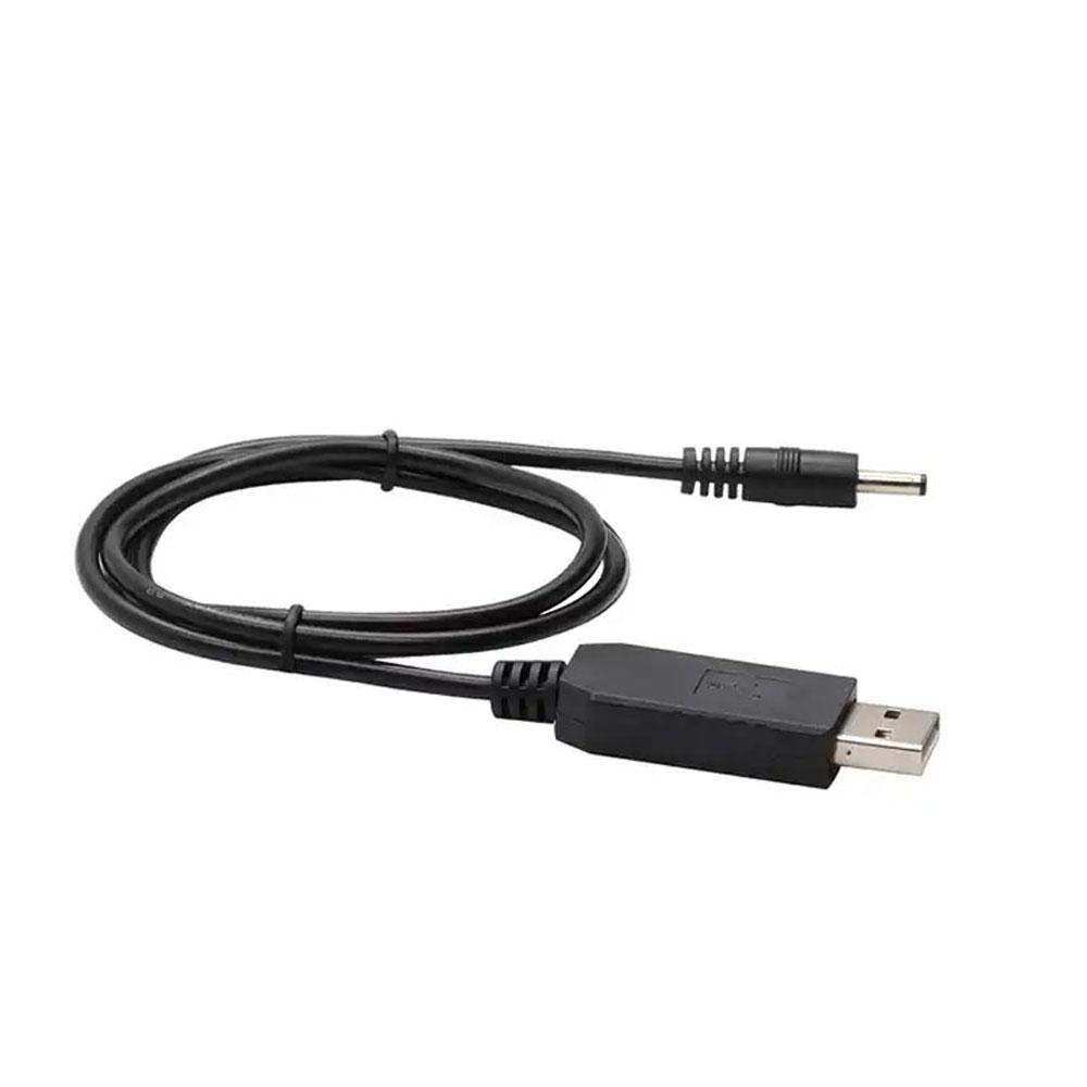 5V to 12V USB Data Cable DC Voltage Step-up Converter Cable 1 meter чёрный
