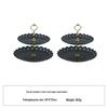 European Three-Tier Dessert Stand: Elegant Fruit Plate and Cake Display for Afternoon Tea