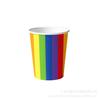 Rainbow Themed Birthday Party Supplies Rainbow Party Decoration Banner Flag Party Tablecloth Paper Plate Paper Cup