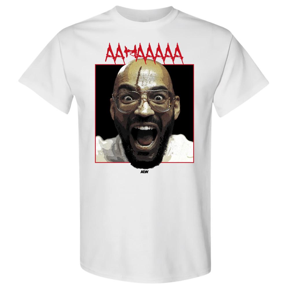 Ricochet  AAHAAAAA AEW Official TShirt Unisex T-Shirt M
