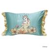 MORIPiLO Morishita Disney „Die Schöne und das Biest“, Belle-Kissenbezug, seidenweich, 43 x 63 cm, waschbar, mit Rüschen, geringe Reibung, dreifach feuchtigkeitsspendend, Charakter