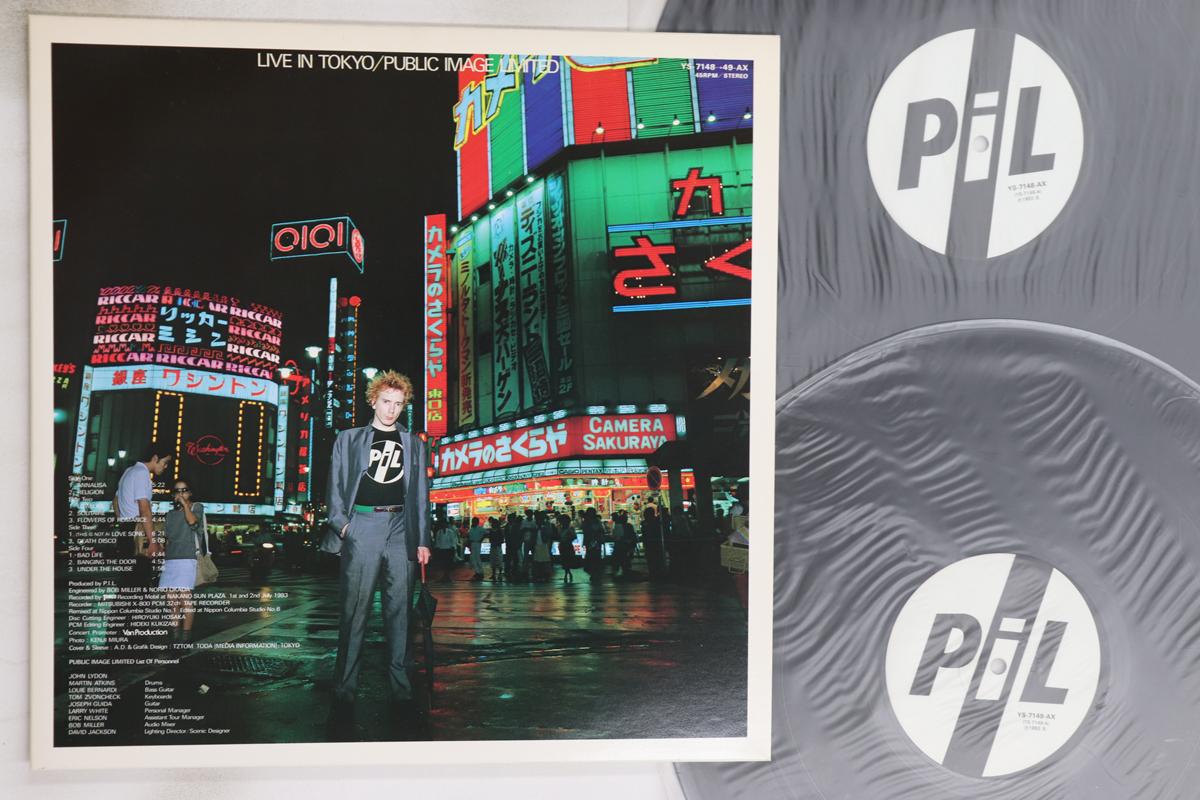 

12inch Record PUBLIC IMAGE LIMITED - Live In Tokyo YS714849AX COLUMBIA 1983 Japan Rock Used
