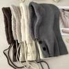 Ear Protection Women Winter Balaclava Hats One-Piece Neck Collar Beanies Caps Knitted Hooded Caps