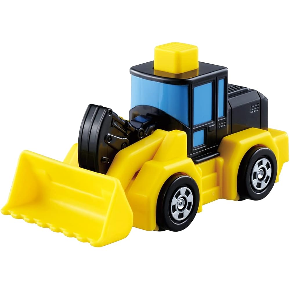 

Takara Tomy Tomica Wheel Loader Toy Car 1:64 Scale for Ages 1.5 and Up Safety Certified