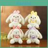 Plush Bunny Keychain With Pp Cotton Filling For Bag Decor And Gifts