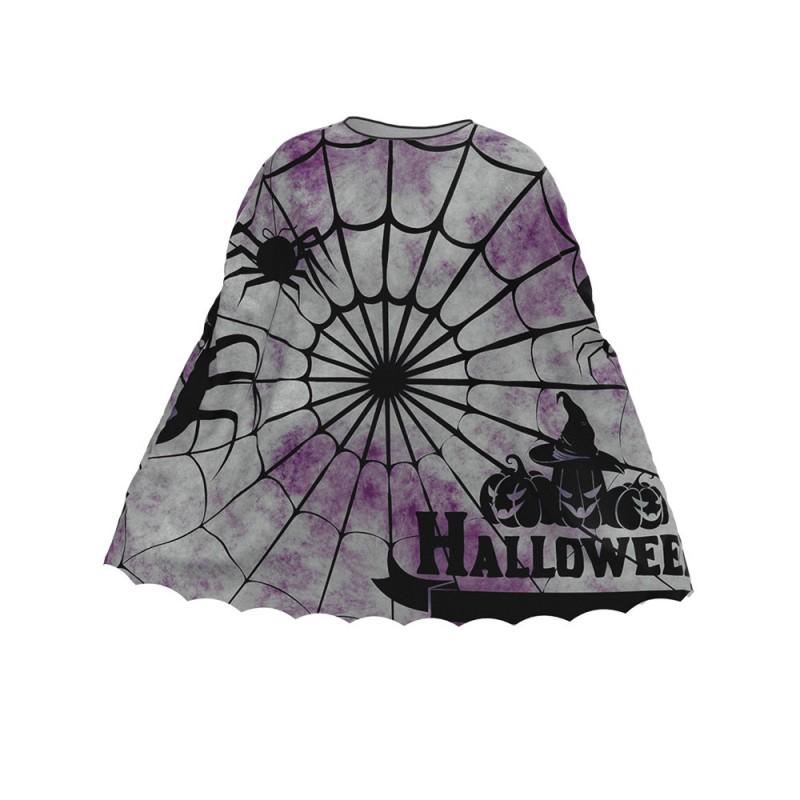 Halloween Costume Vampire Role Play Spider Cape Stage Performance Party