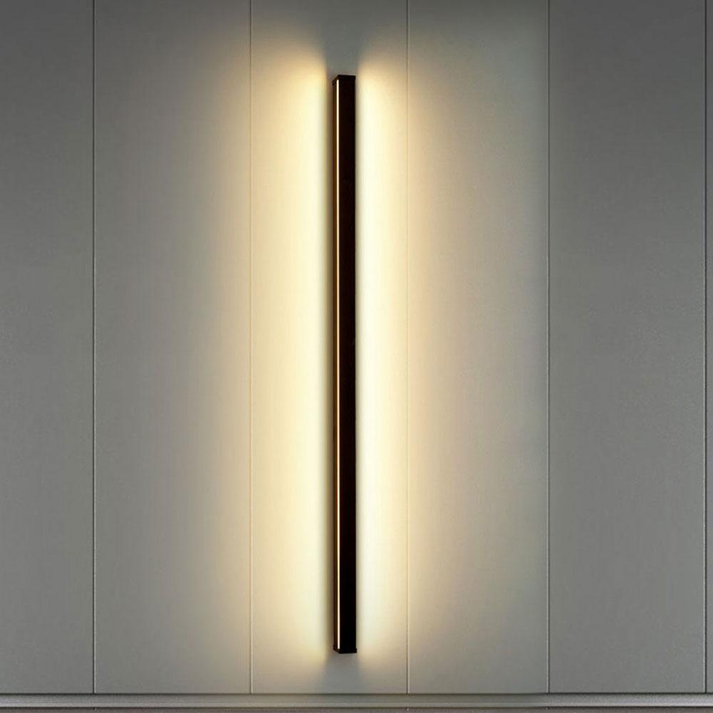 80CM LED Wall Light Long Line Strip Wall Sconce Modern Lamp Hanging Light Fixture Decoration Lighting for Home Indoor Bedroom