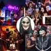 Gruselige Requisiten Spoof Horror Horror Maske Maskenball Zombie Masken Halloween Dekoration Halloween Gesichtsabdeckung Leichtes Trickspielzeug