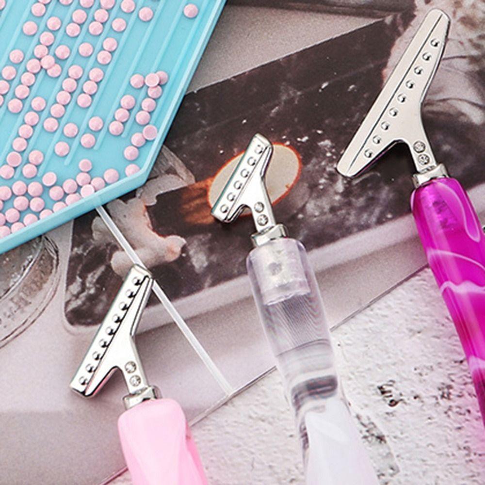 Replace Pen Head Resin Painting Pen Glitter Diamond 5D Diamond Painting Pen Fashion   Kids