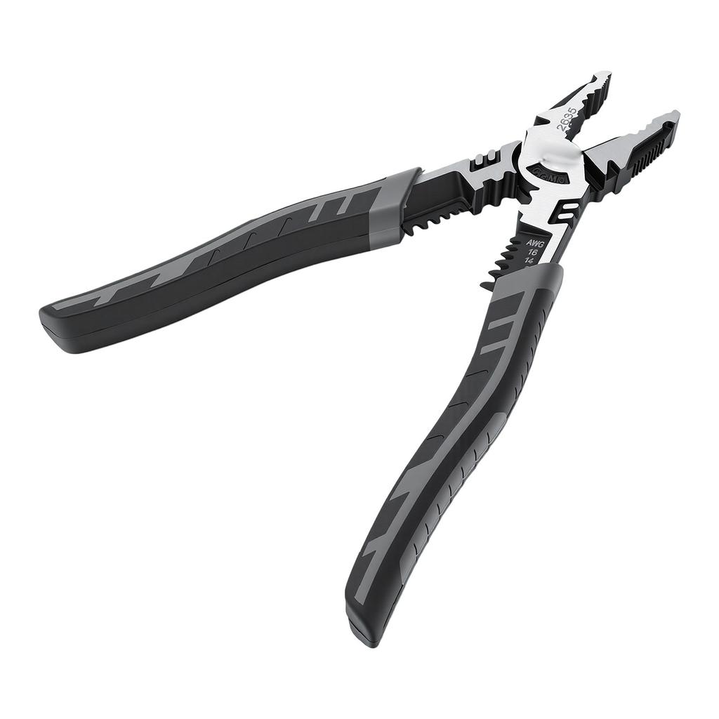 Lineman Plier 8.9 Inch Multi Functional Plier for Wire Stripper Cutter Crimper Winding German Style