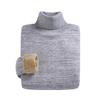 Men 'S Casual Knitted Bottoming Shirt Turtleneck Plus Velvet Korean Warm Cotton Pretty Boy Sweater