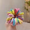 Colorful Kids' Hair Ties: Elastic Lace Scrunchies & Durable Headbands
