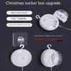 Christmas Decoration Suction Cup Lights Santa Claus Led Decorative Lamp Christmas Tree Lighting In Living Room Display Windows