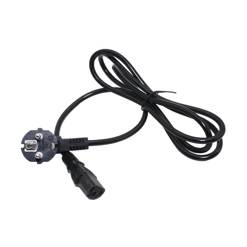 CE Certified Plug Cord: 3-Core 0.75/1.5 Sq Pin IEC C13 Connector, European Standard