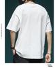 Men's 2024 Summer Plus Size Smiley Face Embroidery Short Sleeve Casual Cotton T-Shirt