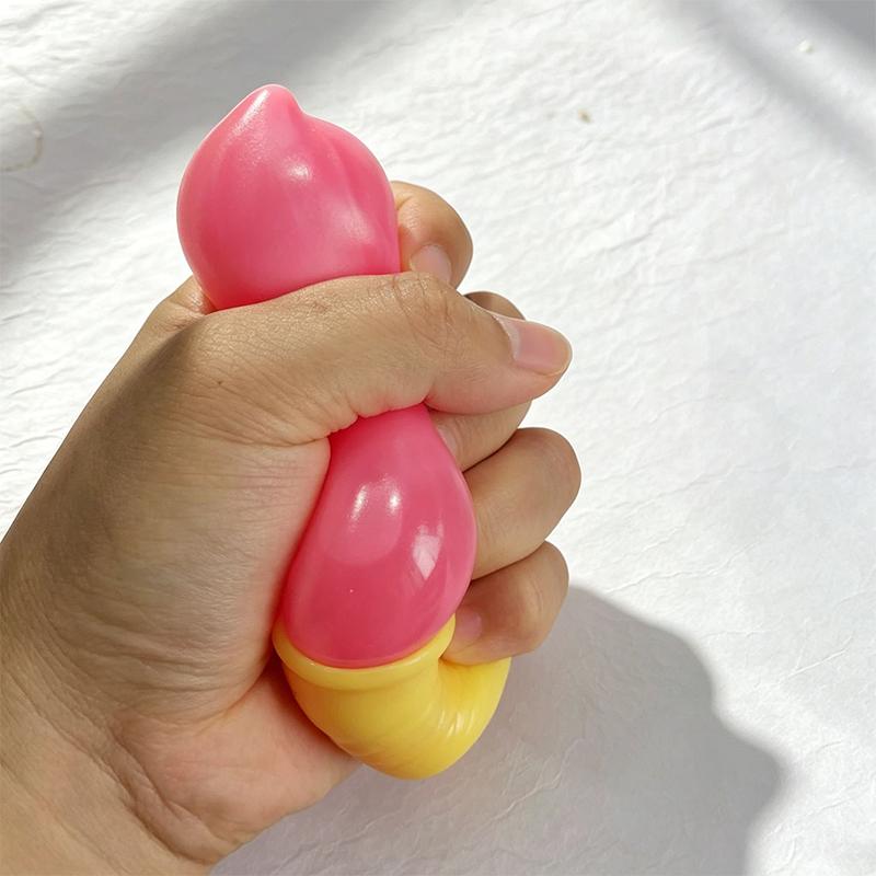Simulation Soft Ice Cream Sensory Toys Stress Relieving Squishy Toys For Children Adults Fidget Sweetener Toys Room Decoration