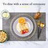 Woven PVC Placemats Heat Resistant Non-Slip Place mats for Dining Table Washable Durable Vinyl Table Mats