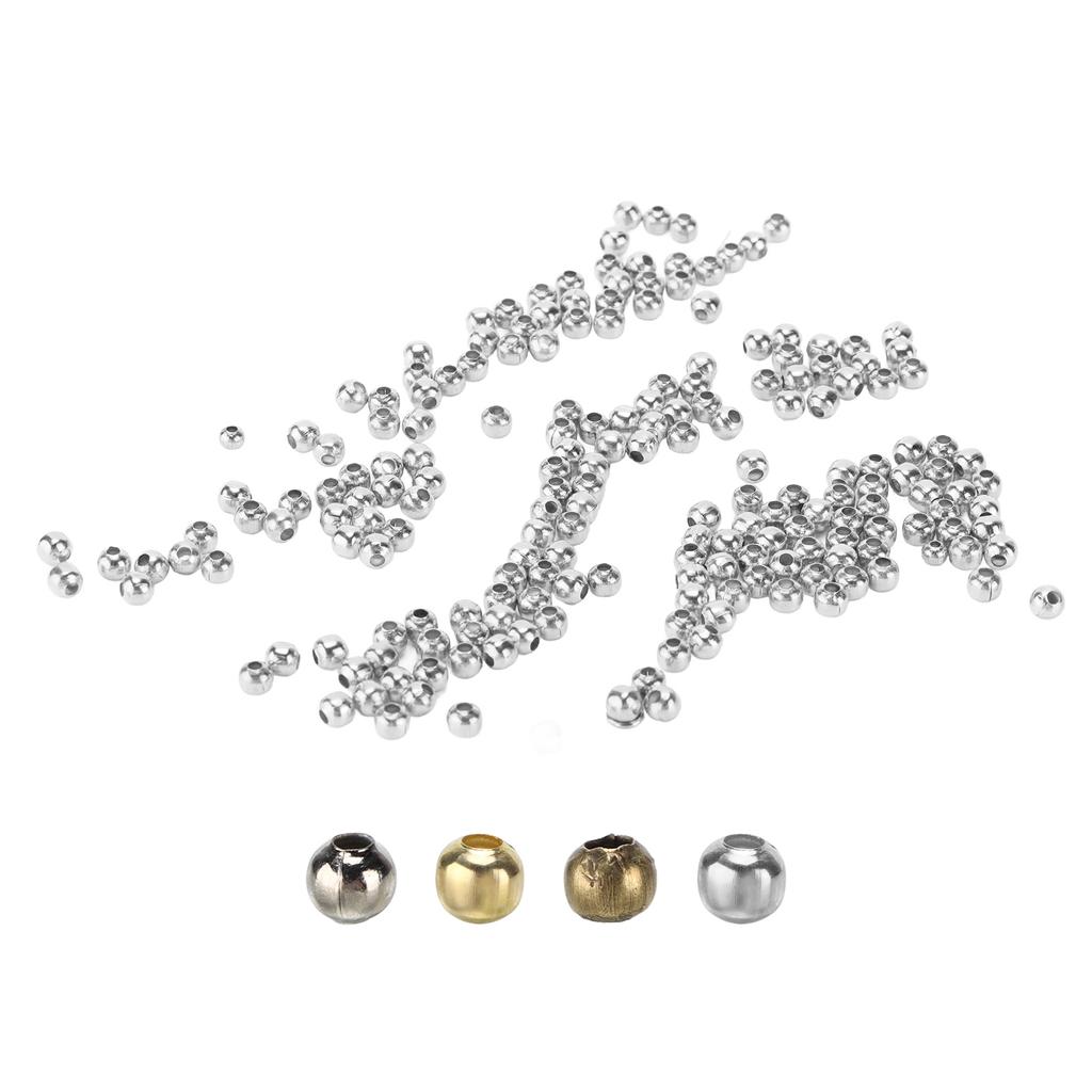 200Pcs Jewelry Beads Simple Material Bracelet Necklace Accessories Partition Beads for DIY Jewelry