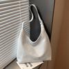 2026 New Fashion Commuter Shoulder Bag Women's Simple Versatile Large Capacity Underarm Bag Feeling PU Leather Crossbody Bag