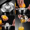 Mini Stainless Steel Manual Lemon Juicer, Orange Extruder, Fruit Press, Household Juicer, Suitable for a Variety of Citrus Fruit