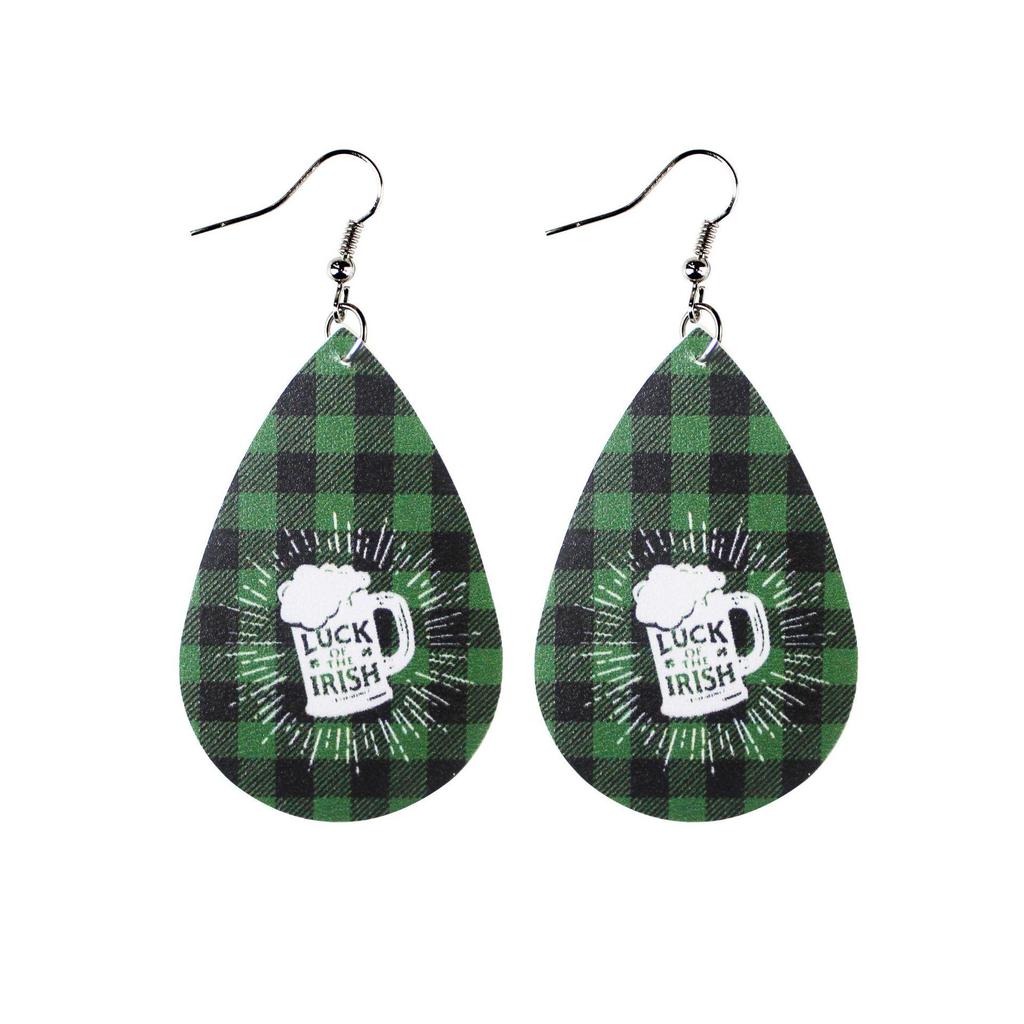 Stylish PU Leather Earrings: Creative Designs & Shapes