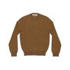 CDG Play Sweater Unisex Light Umber AX-N091-051-LIGHT BROWN