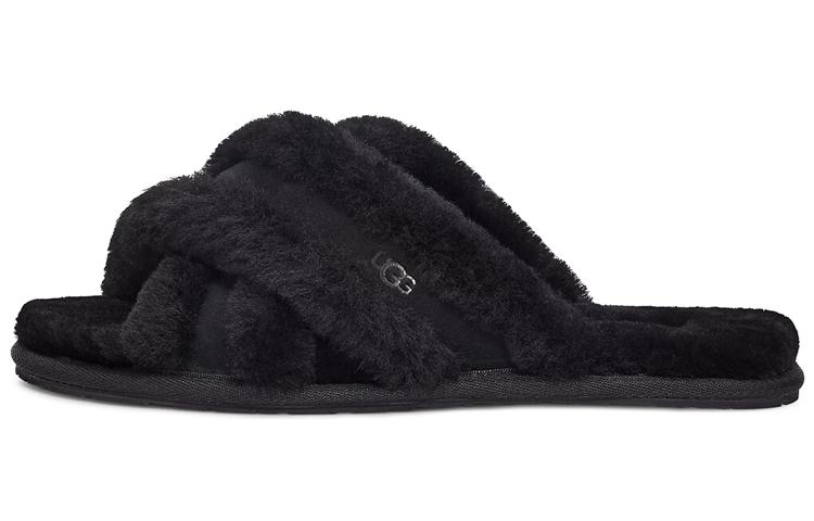 Шлепанцы UGG Scuffita с овчиной 1123572-BLK 36