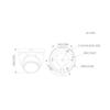 Dahua 4MP PoE IR Dome Network Camera CN plug (adapter included)