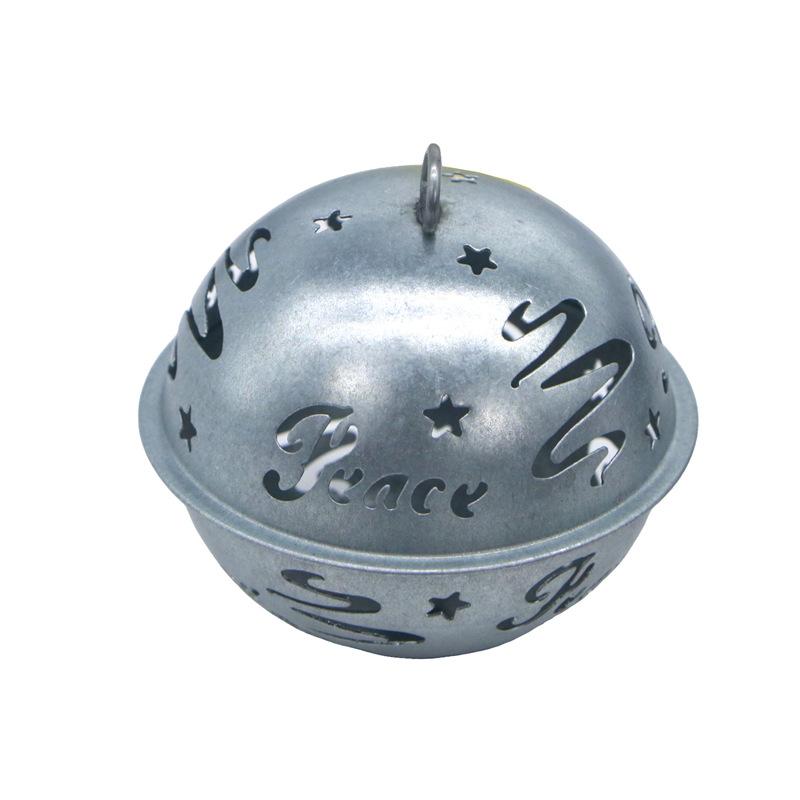 Custom Christmas Bells Hollow Metal Christmas Tree Bells Decorative Pendant Bells One Size