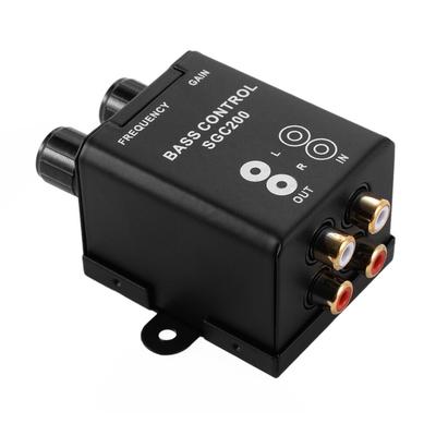 Auto Fernbedienung Verstärker Subwoofer Equalizer Frequenzweiche Bass Controller 150Hz - 40Hz