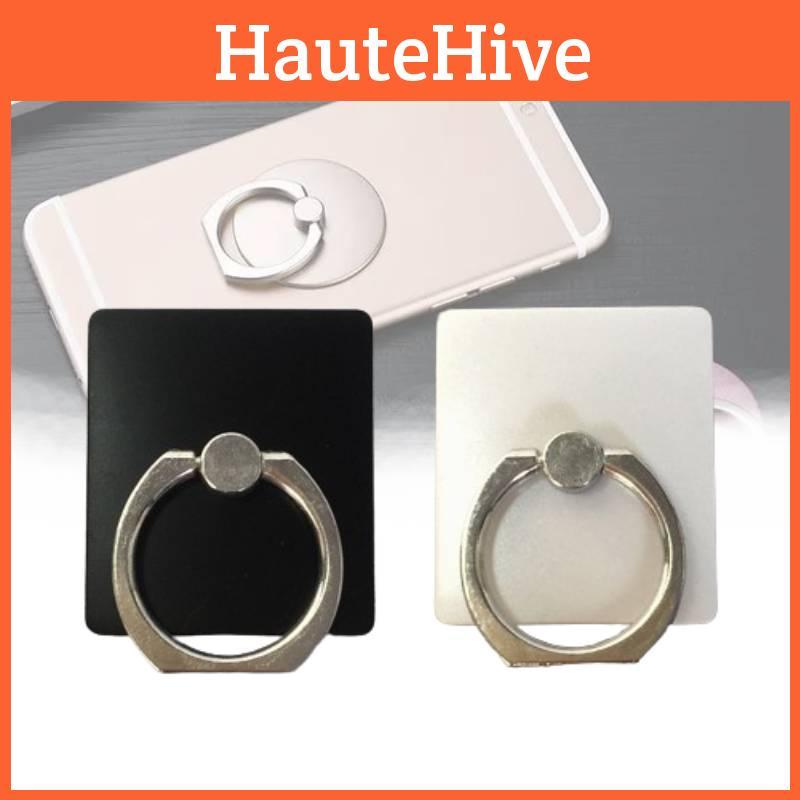 Creative Small Gift Lazy Mobile Finger Ring Holder Promotional Logo Gift