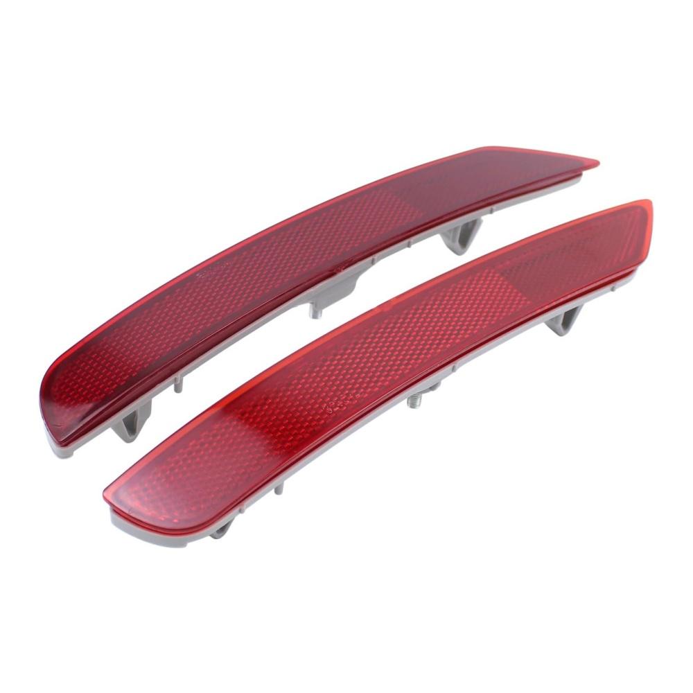 Pair Rear Bumper Reflector Lamp 84281SC010 For Subaru Forester 09-18