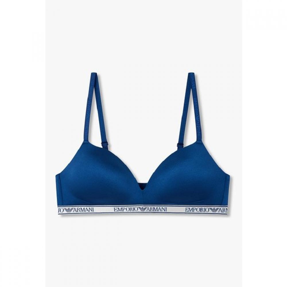 Emporio Armani Women S gloSSy Nylon Triangle Bra Padded  0826181512 S