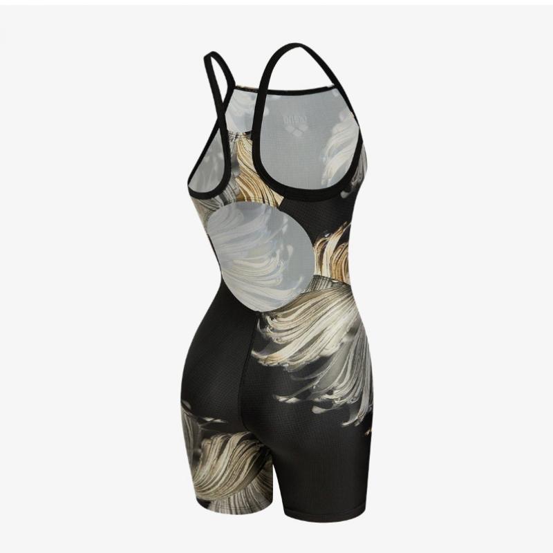Arena Women S Sunwave Half Body 3 Sec Super Flyback  a6Sl1lh09 Blk 
