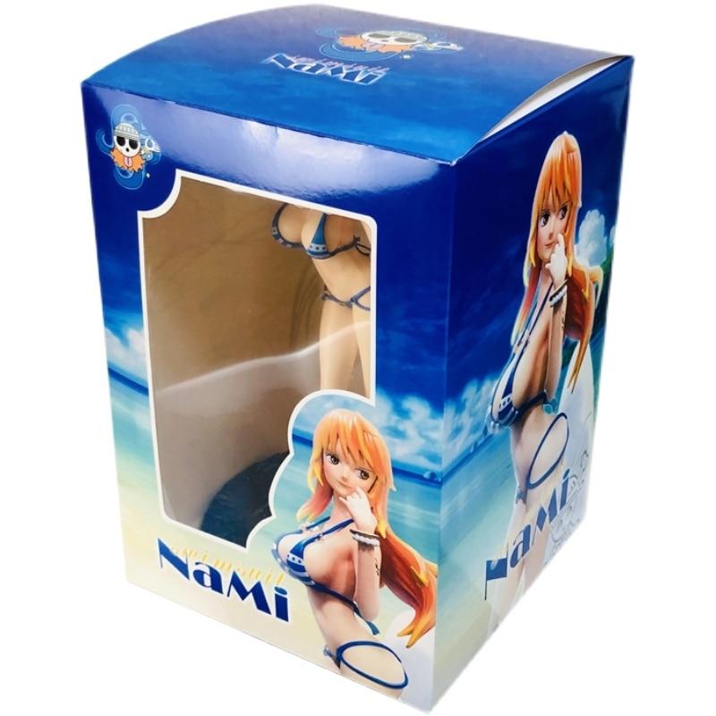 33 см аниме One Piece Nami фигурка мода сексуальный пляж серфинг купальник девушка действие фигурка ПВХ модель коллекция статуя кукла подарок игрушка