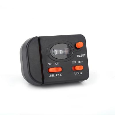 Professional Clip On Rod Fishing Line Counter Depth Finder Digital Diaplay 99m