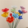 5X Artificial Flower Ceramic Handmade Fake Flower Creative Art Floral Home Decor Party Wedding Garden Decor Valentine's Day Prop