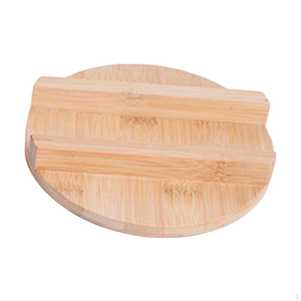 Bamboo Trivet Mat, Heat Resistant Non Slip Kitchen Wood Pads for Teapot,