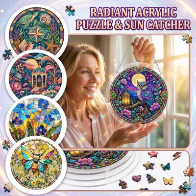 Acrylic Suncatcher Window Hanging Decoration 2D Design Three Layers Single Layer 2mm Thickness Suitable for Indoor Window Display