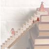 Santa Christmas Claus Climb Stairs Countdown Calendar Toy Decoration Desktop
