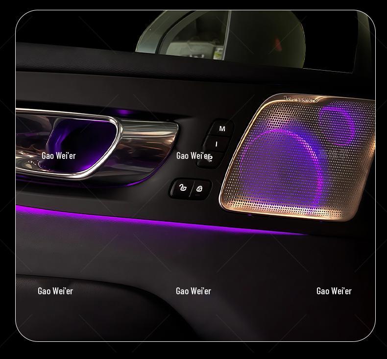 Volvo XC60/S60 Ambient Interior Lights: Dynamic Flow Car Door Trim Replacement