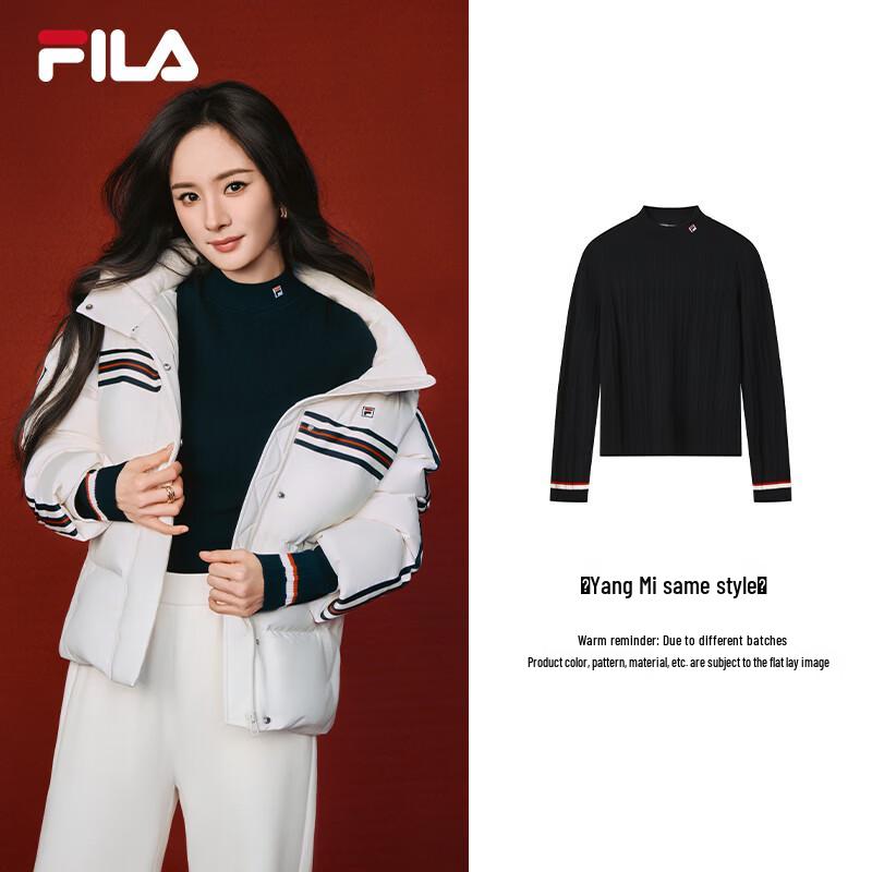 Fila Women's High-Neck Knit Sweater