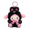 Sanrio Mascot Holder My Melody with Carabiner 386511 (Black Animals)