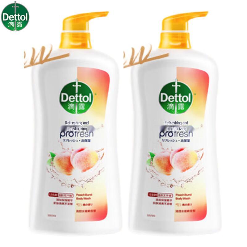 Dettol Освежающий и увлажняющий антисептический гель для душа