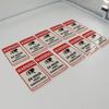 PVC Video Surveillance 24 Hour Monitor Camera Decals Warning Signs Stickers Warning Sticker