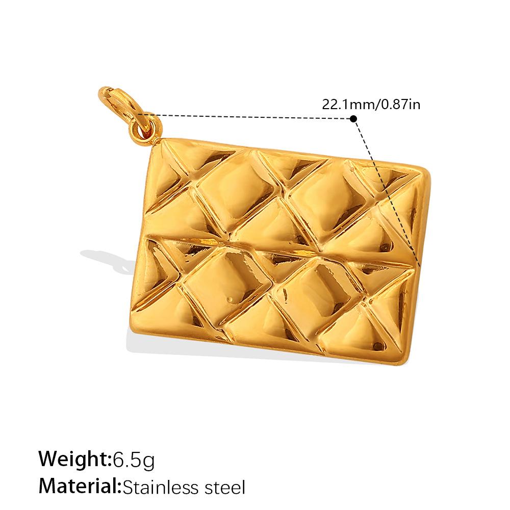 Gold Shoe Bag Clothing Modeling Versatile Pendant, Exquisite Three-Dimensional Design Personalized Diy Jewelry Accessories