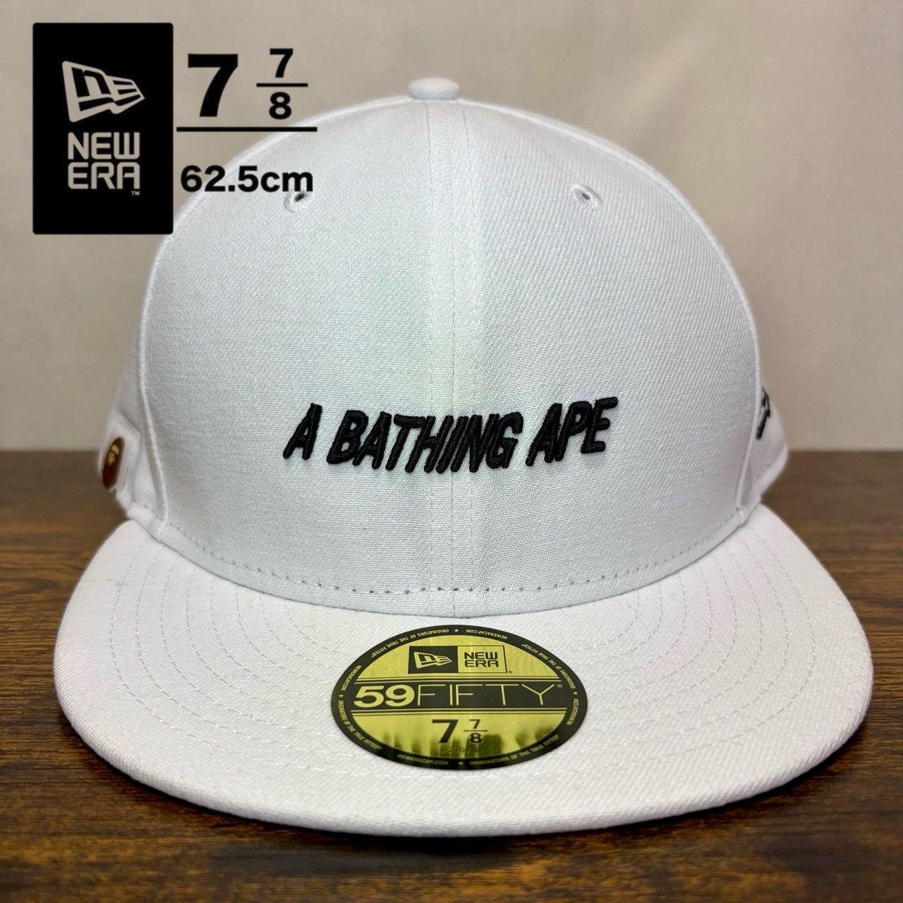 Used A82 New Era 59fifty A BATHING APE collaboration 2100